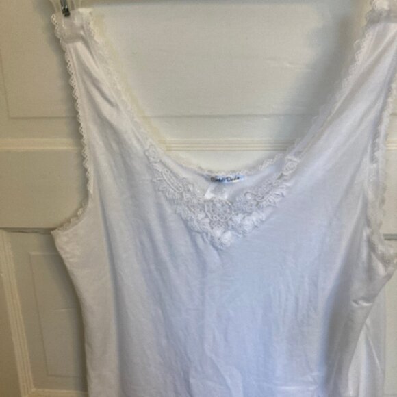 Cuddle Duds Camisole Large White - Picture 1 of 6